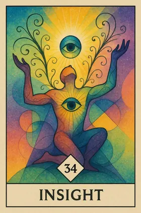 Insight metaphorical card