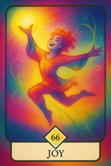 Joy metaphorical card from the AURANEYA deck