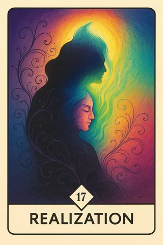 Realization metaphorical card